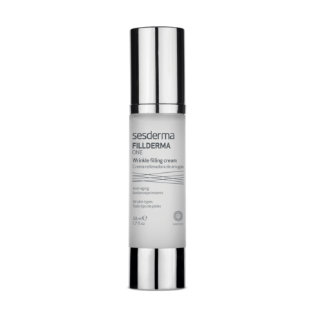 Crema facial diseñada para combatir los signos del envejecimiento