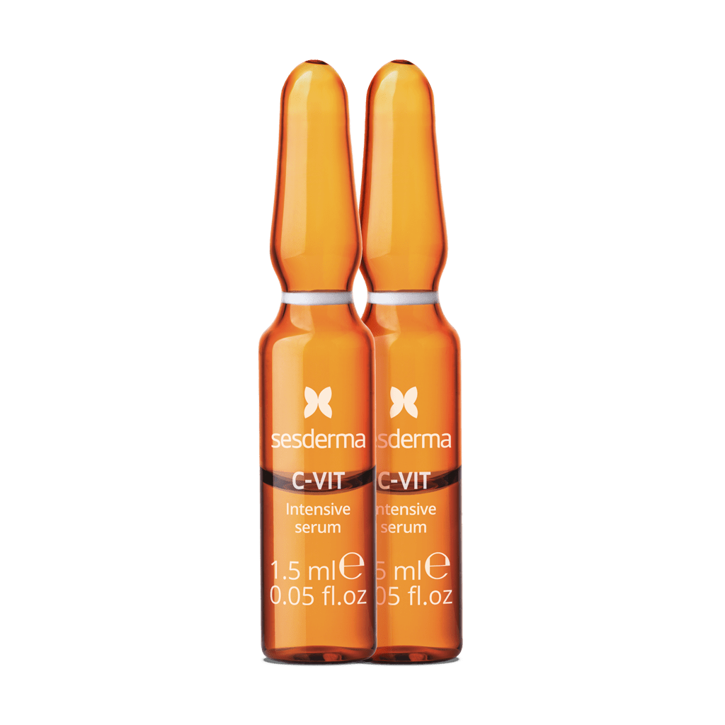 SESDERMA C-VIT INTENSIVE SERUM 10 AMPOLLAS 1,5 ML 1 SESDERMA C-VIT Intensive Serum Ampollas - Concentrado de vitamina C pura que revitaliza y ilumina tu piel al instante. Con una concentración del 12%