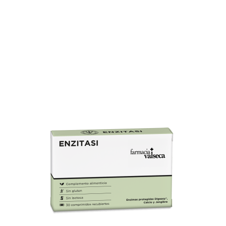 Complemento alimenticio a base de enzimas digestivas