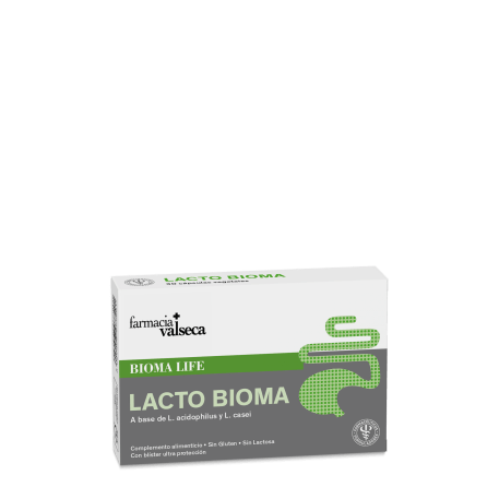 Complemento alimenticio a base de lactobacilos que ayuda a equilibrar la flora bacteriana intestinal