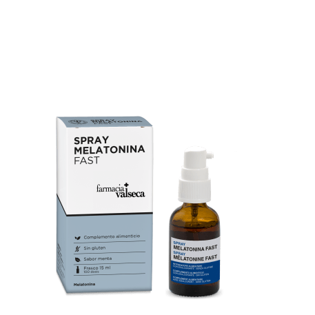 Complemento alimenticio en spray que ayuda a conciliar el sueño de manera rápida gracias a su absorción sublingual.