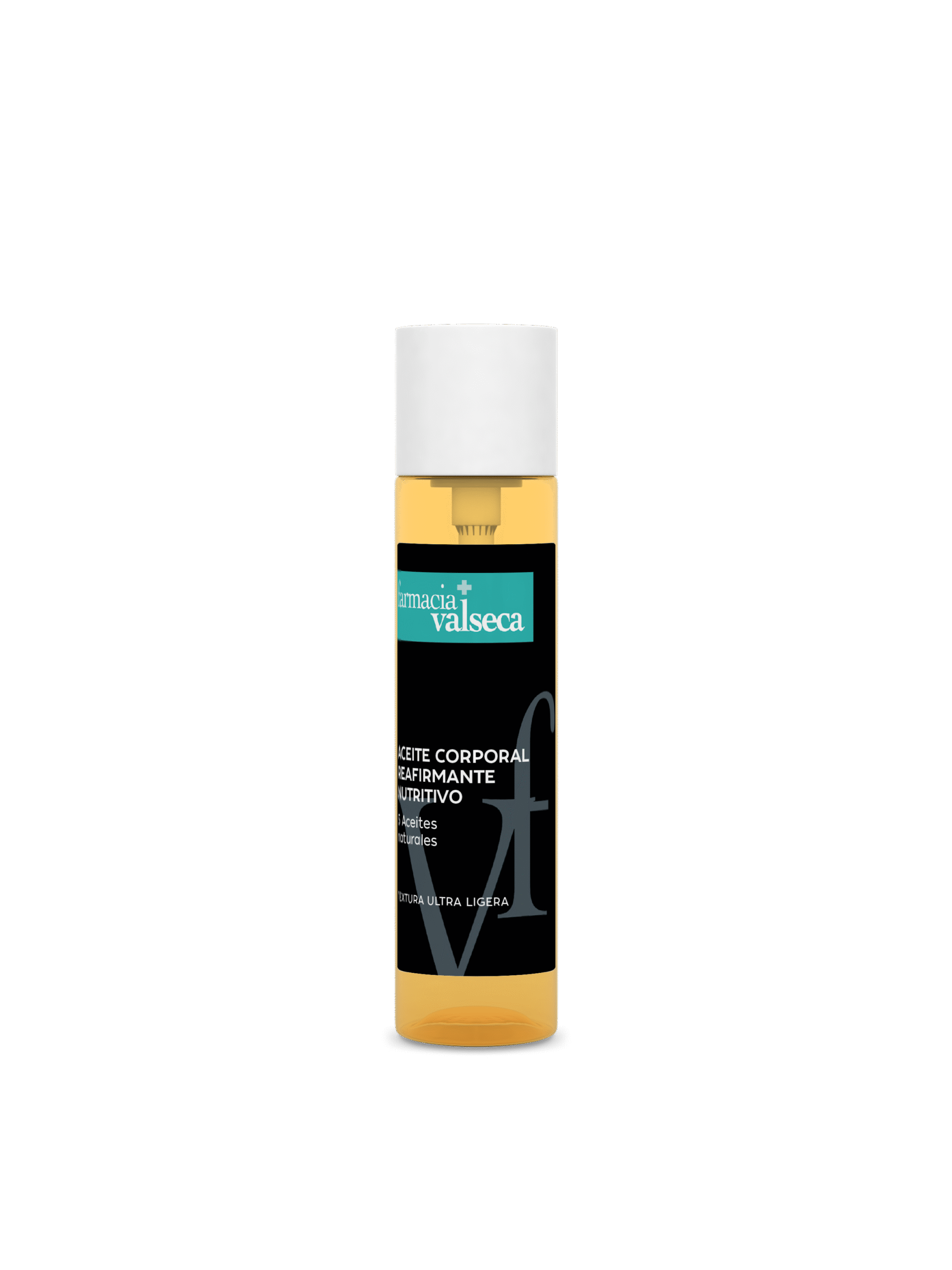 FARMACIA VALSECA ACEITE CORPORAL REAFIRMANTE 100ML 1 Aceite Corporal Reafirmante 100ml de Farmacia Valseca es un tratamiento que mejora la elasticidad y firmeza de la piel. Su fórmula rica en ingredientes naturales nutre e hidrata