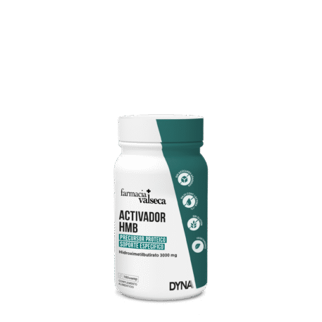 El Activador HMB Precursor de Farmacia Valseca es un suplemento diseñado para potenciar la masa muscular y mejorar la recuperación. Contiene HMB