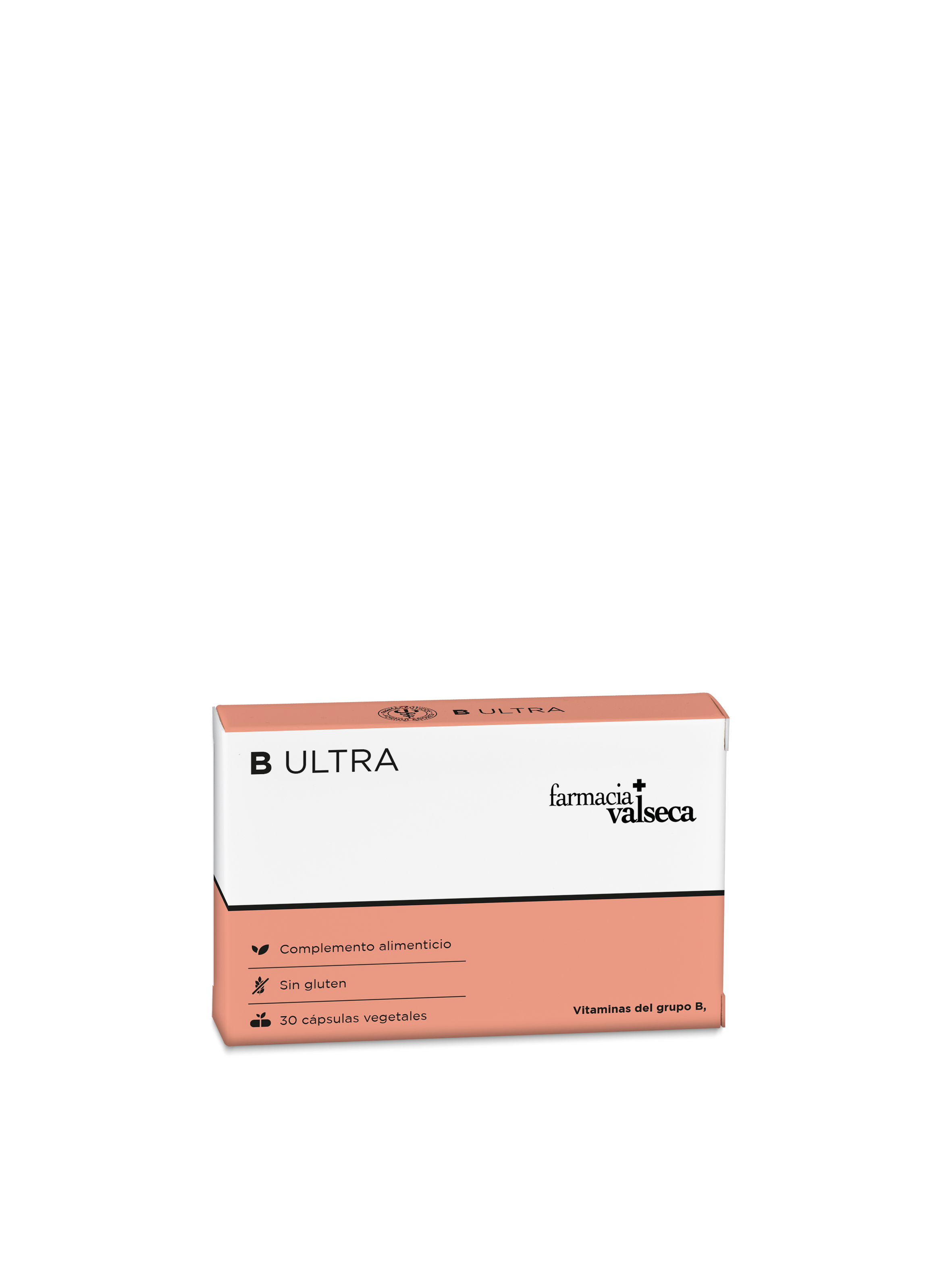 B ULTRA 30CAPS de FARMACIA VALSECA es un complemento alimenticio diseñado para potenciar la energía y el rendimiento físico. Su fórmula incluye ingredientes naturales que ayudan a combatir la fatiga y mejorar la concentración. Ideal para personas activas y deportistas