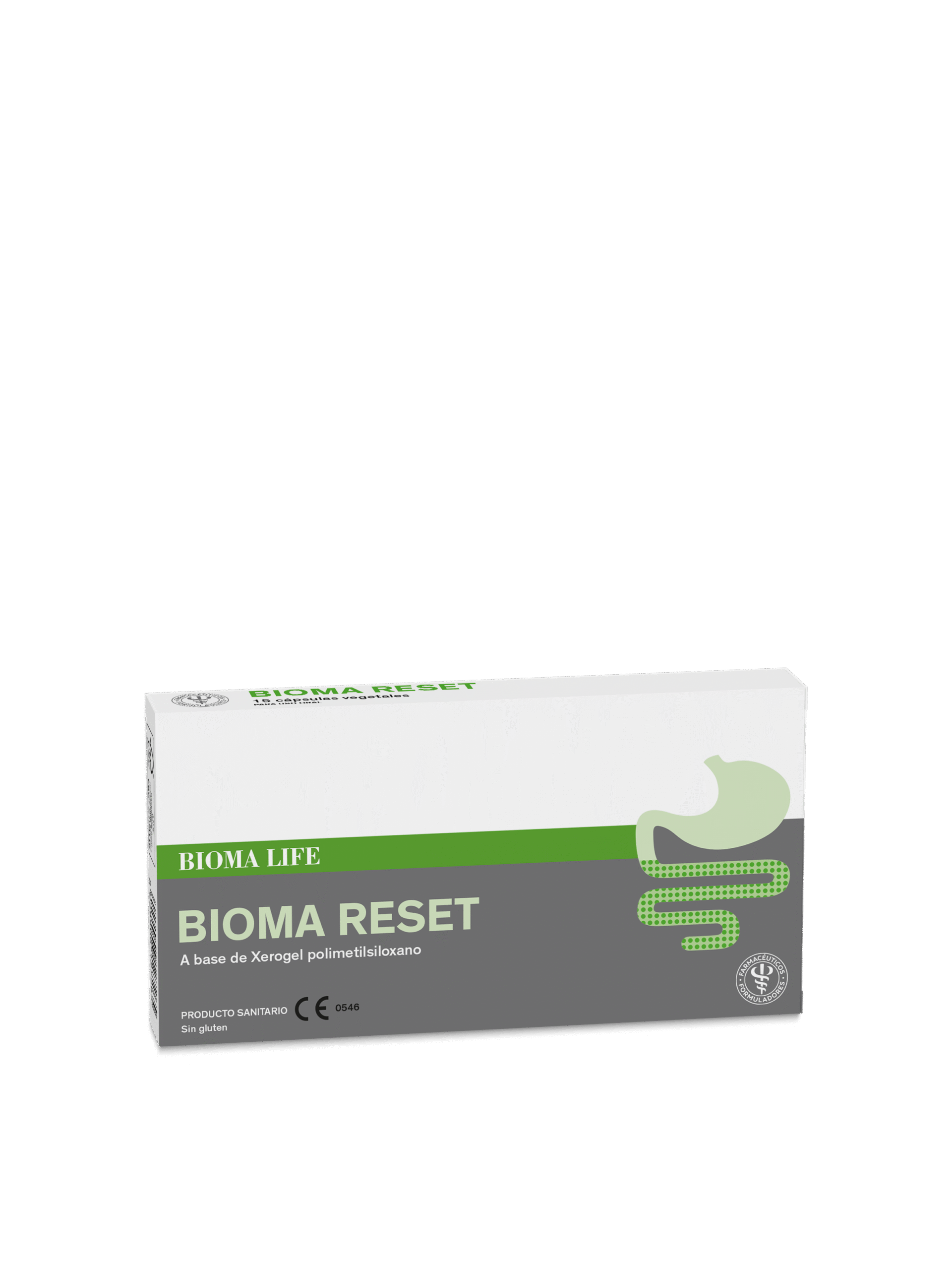 FARMACIA VALSECA BIOMA RESET 15 CAPS 1 BIOMA RESET 15 CAPS es un complemento alimenticio diseñado para favorecer el equilibrio de la flora intestinal. Su fórmula incluye probióticos y prebióticos que ayudan a mejorar la digestión y fortalecer el sistema inmunológico. Ideal para personas que buscan un apoyo en su salud digestiva y bienestar general. Presentación en cápsulas para una fácil ingesta.
