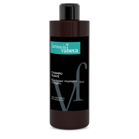 Champú Suave 400ml de Farmacia Valseca es ideal para todo tipo de cabellos