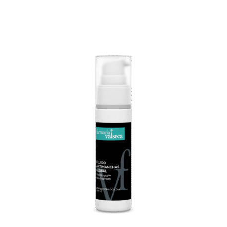 Fluido Antimanchas Global de Farmacia Valseca es un tratamiento innovador que combate las manchas en la piel