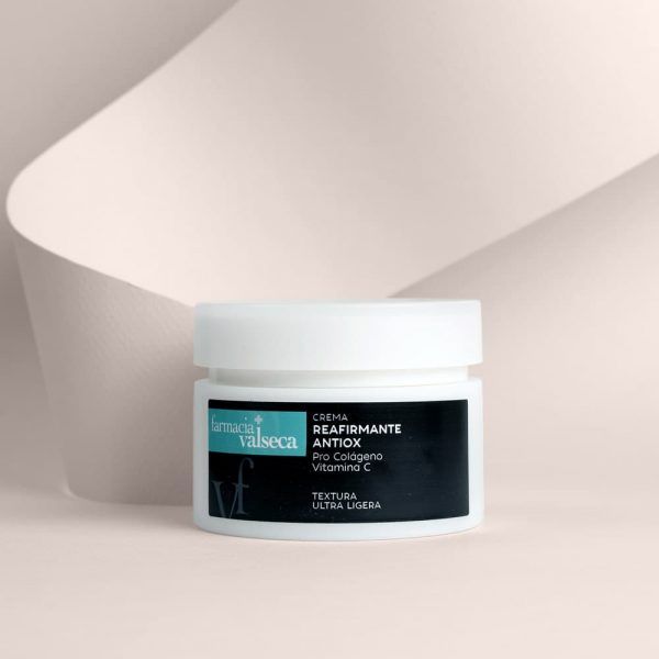 Crema Reafirmante Antiox Pro-colágeno y Vitamina c Textura ultraligera