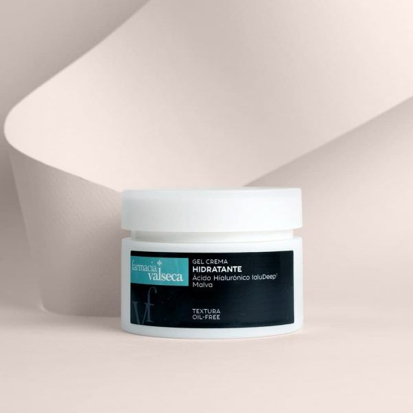 Gel crema hidratante Ácido hialurónico y malva