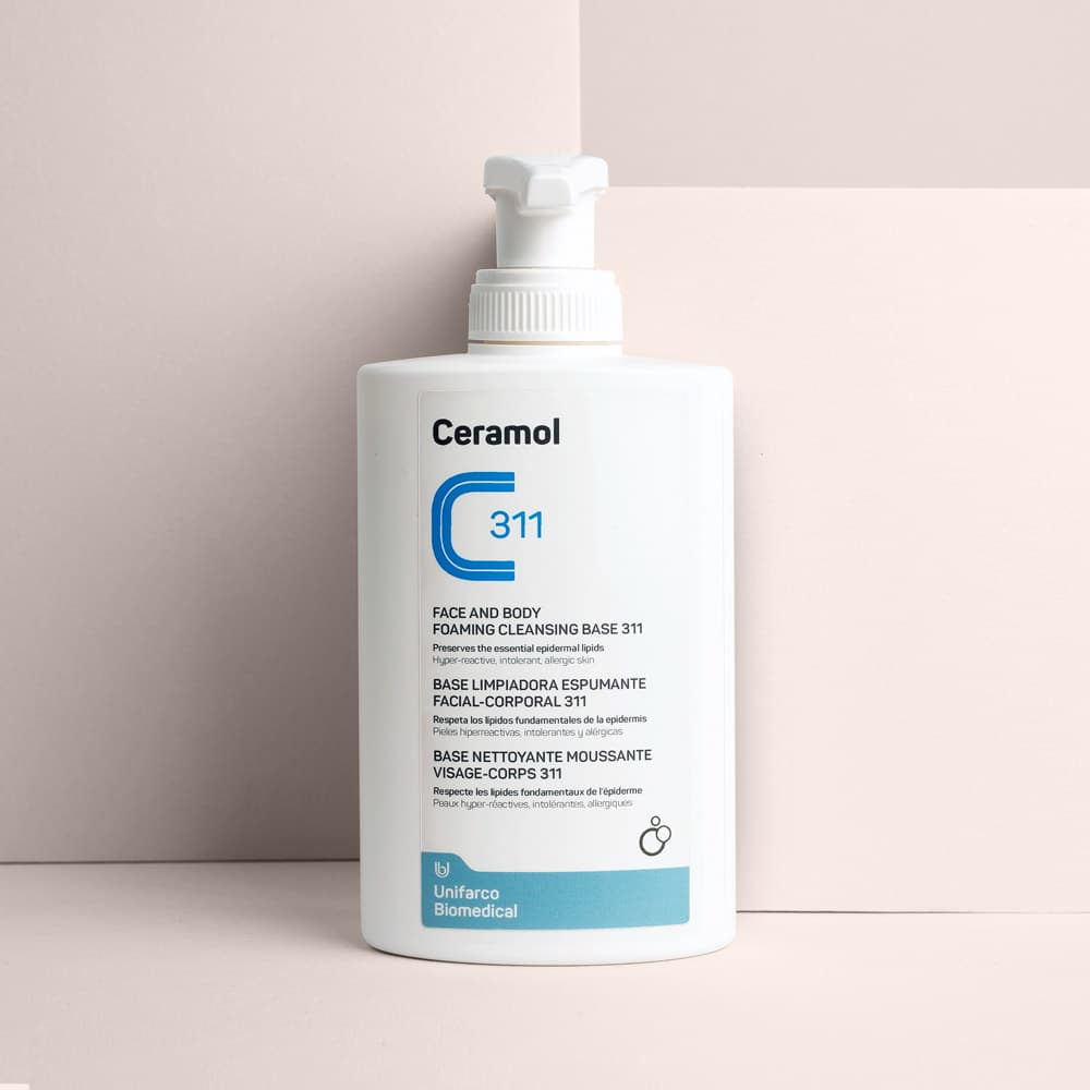 Ceramol Base limpiadora Espumante 311 Facial-Corporal 1 Base limpiadora Espumante 311