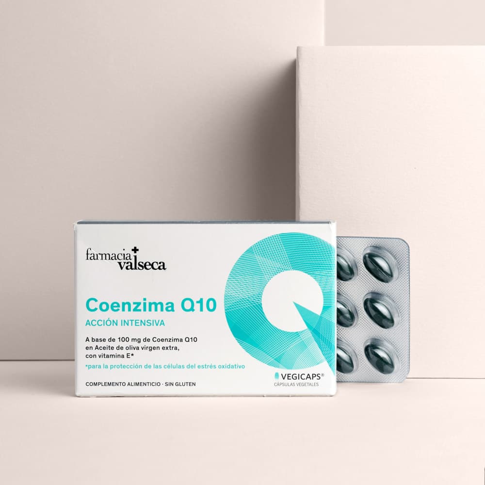 Farmacia Valseca - Coenzima Q10 30 cápsulas Antioxidante 1 coenzima q 10 capsulas