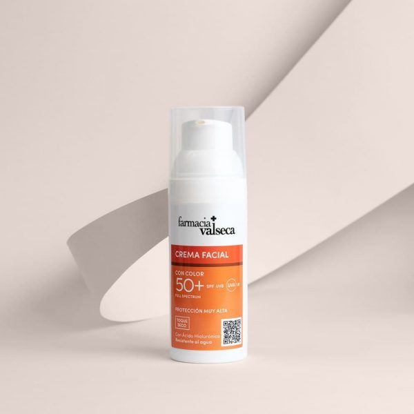 CREMA FACIAL SPF 50+ color