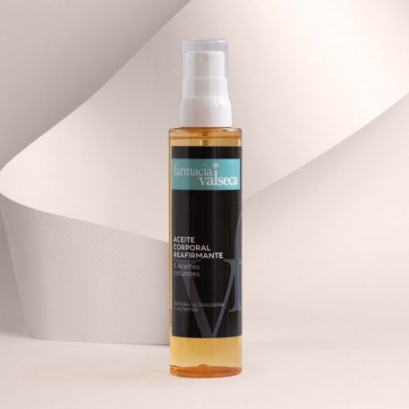 Farmacia Valseca Aceite corporal reafirmante 5 aceites naturales - Frasco spray de 150 ml