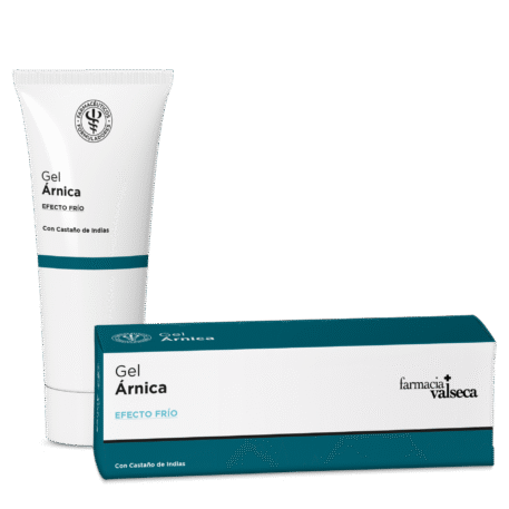 GEL ARNICA EFECTO FRIO 100ML de FARMACIA VALSECA es un gel refrescante que alivia golpes