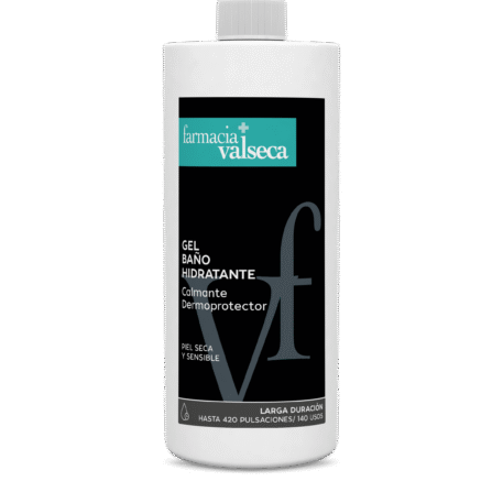 GEL BAÑO HIDRATANTE 750 ML de FARMACIA VALSECA es un gel suave y nutritivo que limpia la piel mientras la hidrata. Su fórmula enriquecida con ingredientes naturales proporciona una sensación de frescura y bienestar