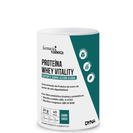 Proteína Whey Vitality Choco 500g de Farmacia Valseca es un suplemento de alta calidad