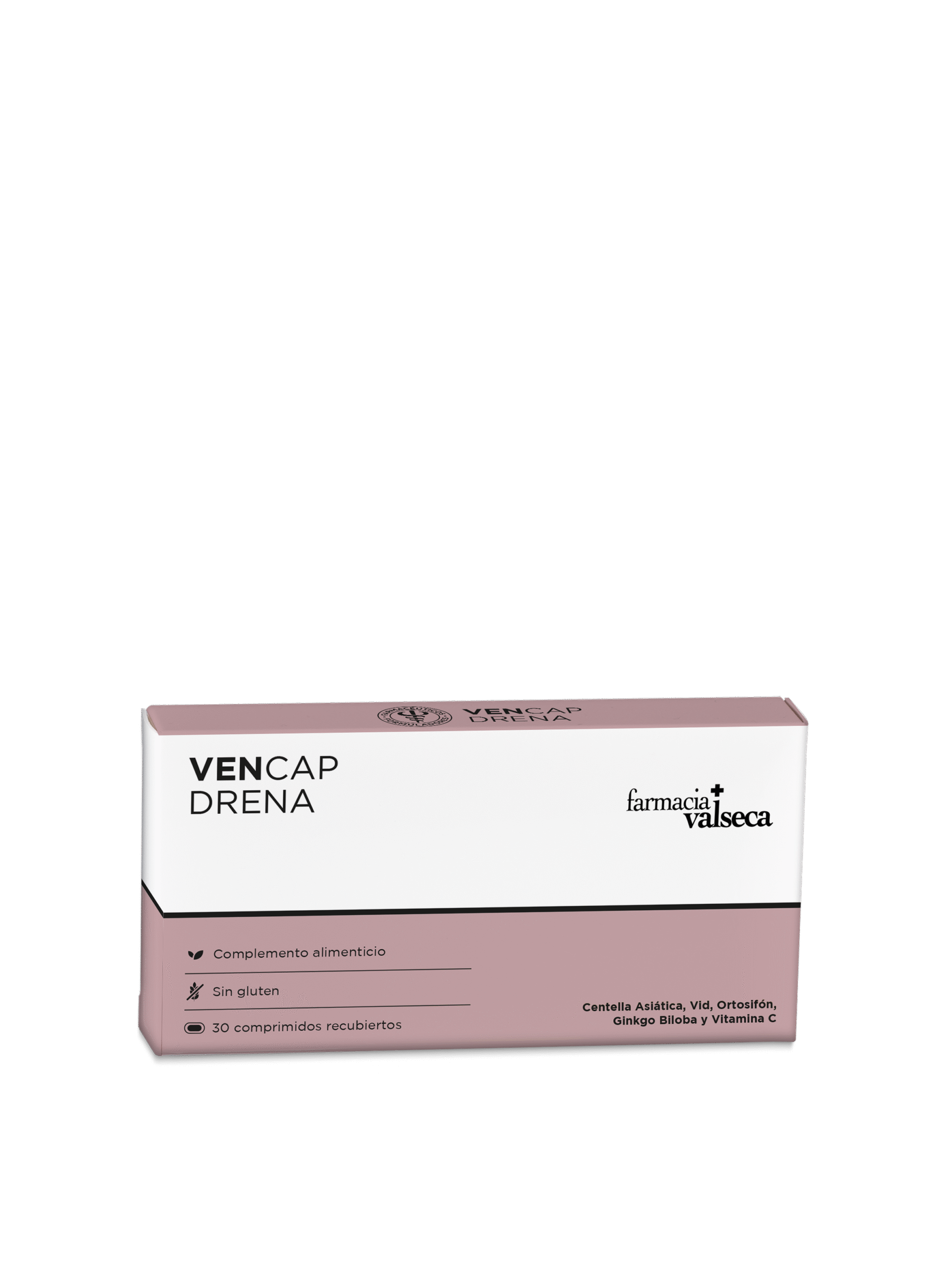 FARMACIA VALSECA VENCAP DRENA 30 COMPRIMIDOS 1 VENCAP DRENA es un complemento alimenticio en forma de comprimidos