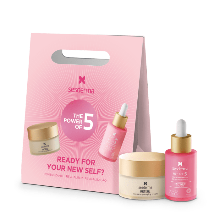 PACK SESDERMA ANTIEDAD RETIAGE 5 + RETISIL 1 pack sesderma antiedad
