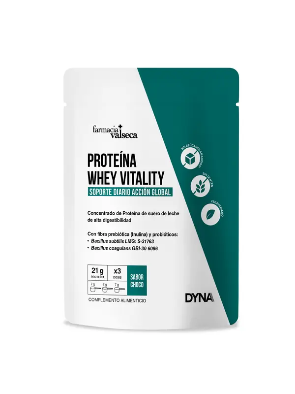 FARMACIA VALSECA PROTEINA WHEY VITALITY CHOCOLATE 300G 1 FARMACIA VALSECA PROTEINA WHEY VITALITY CHOCOLATE 300G