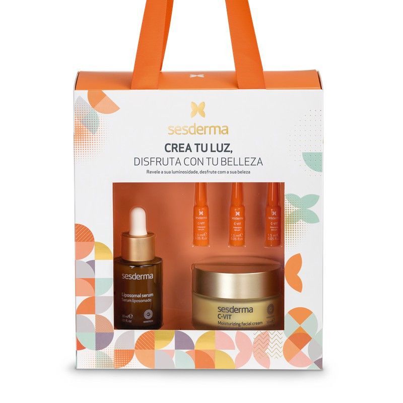 Sesderma Pack C-Vit Serum+Crema+Ampollas 3 Unds 1 Sesderma Pack C-Vit Serum+Crema+Ampollas 3 Unds