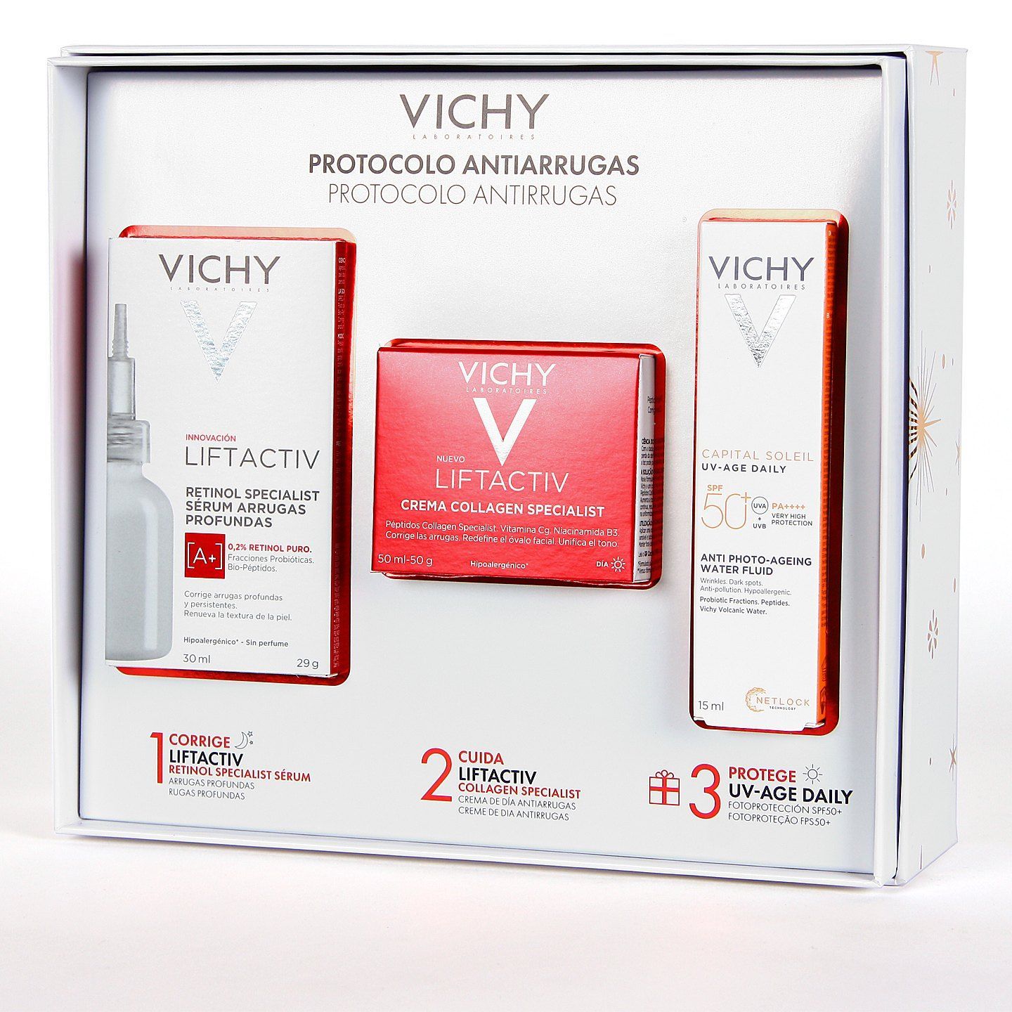 Vichy Pack Protocolo Antiarrugas 1 Vichy Pack Protocolo Antiarrugas